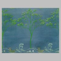 'Seagull' wallpaper design by C F A Voysey, produced in 1893..jpg